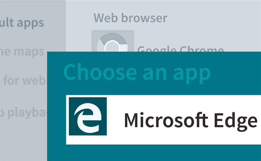 Microsoft Edge nhân Chromium trở thành trình duyệt mặc định trên Windows 10