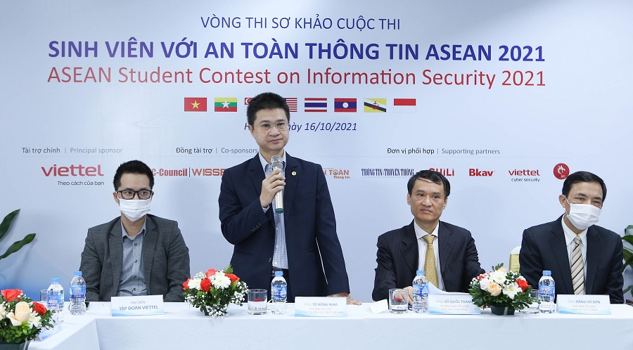 Khai mạc vòng sơ khảo Cuộc thi Sinh viên với An toàn thông tin ASEAN 2021