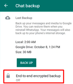 WhatsApp ra mắt bản sao lưu trò chuyện được mã hóa đầu cuối trên nền tảng iOS và Android
