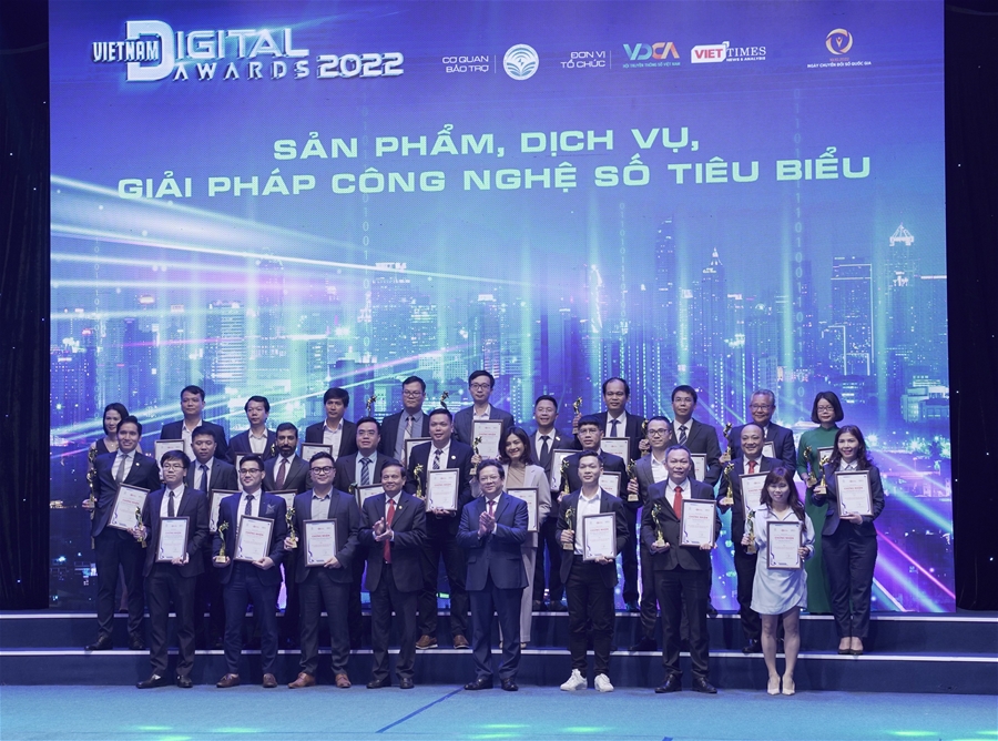 Lễ trao Giải thưởng Chuyển đổi số Việt Nam - Vietnam Digital Awards năm 2022
