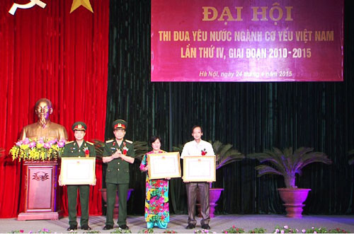 Đại hội thi đua yêu nước ngành Cơ yếu Việt Nam giai đoạn 2010 – 2015