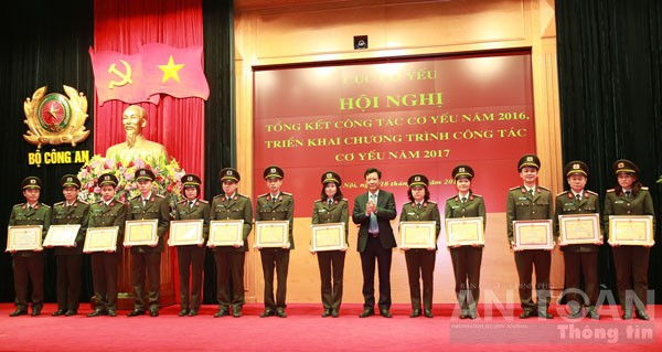 Cơ yếu Công an Nhân dân triển khai chương trình công tác năm 2017