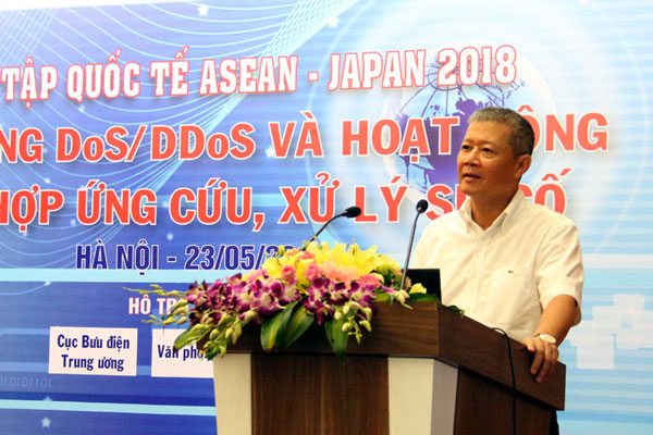 Diễn tập quốc tế về an toàn thông tin ASEAN - Nhật Bản năm 2018