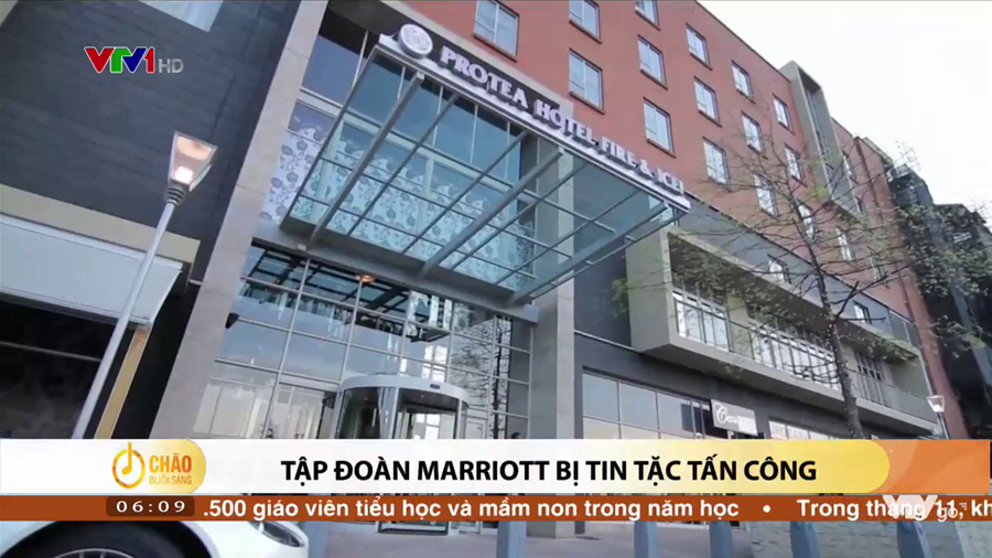Tập đoàn Marriott International bị tin tặc tấn công