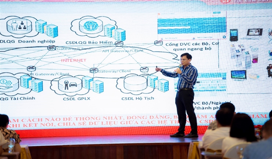 Hội nghị tập huấn giải pháp chia sẻ dữ liệu trên trục liên thông văn bản quốc gia