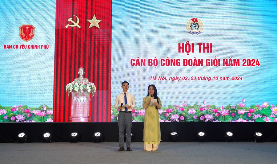 Ban Cơ yếu Chính phủ tổ chức thành công Hội thi cán bộ công đoàn giỏi năm 2024