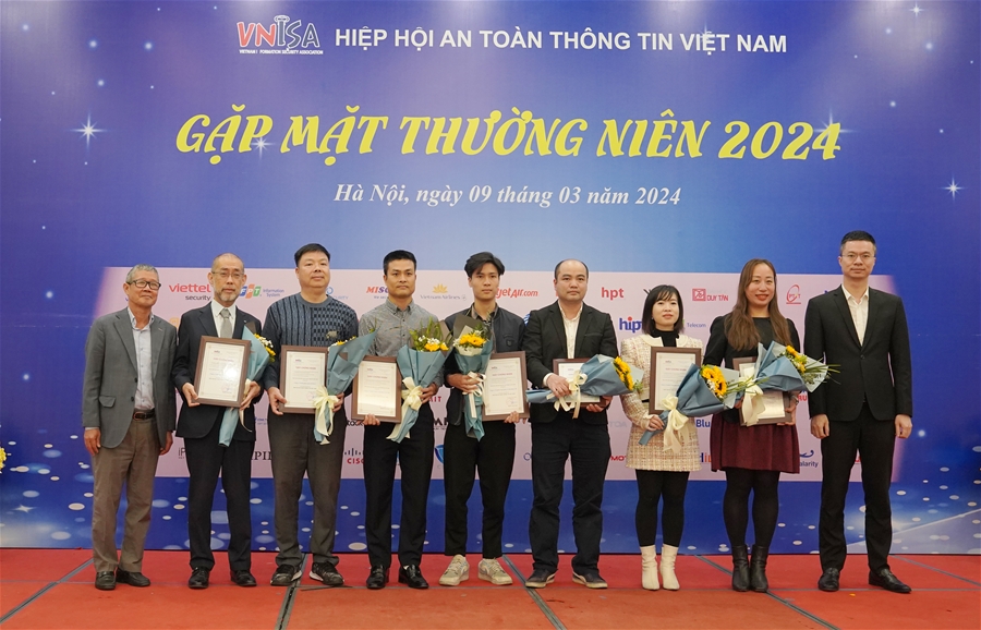 Hiệp hội An toàn thông tin Việt Nam gặp mặt các hội viên đầu năm 2024