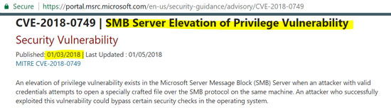 Bản vá khắc phục Meltdown và Spectre của Microsoft không được cài đặt nếu phần mềm antivirus không thêm khoá vào registry