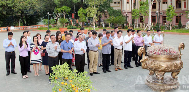 Đoàn công tác của ngành Cơ yếu Việt Nam đi thực tế tại tỉnh Sơn La