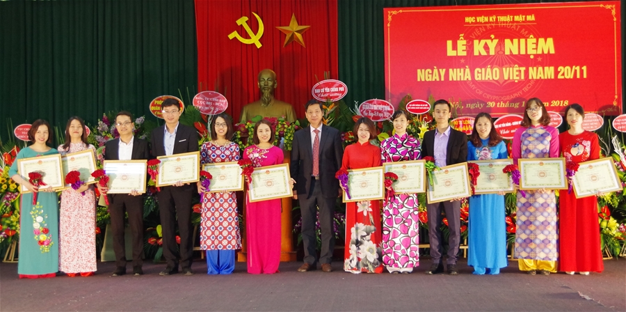 Học viện Kỹ thuật mật mã tổ chức Lễ kỷ niệm ngày nhà giáo Việt Nam