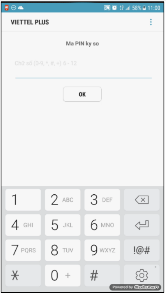 Hướng dẫn sử dụng phần mềm ký số trên thiết bị di động Android vSign-Mobile