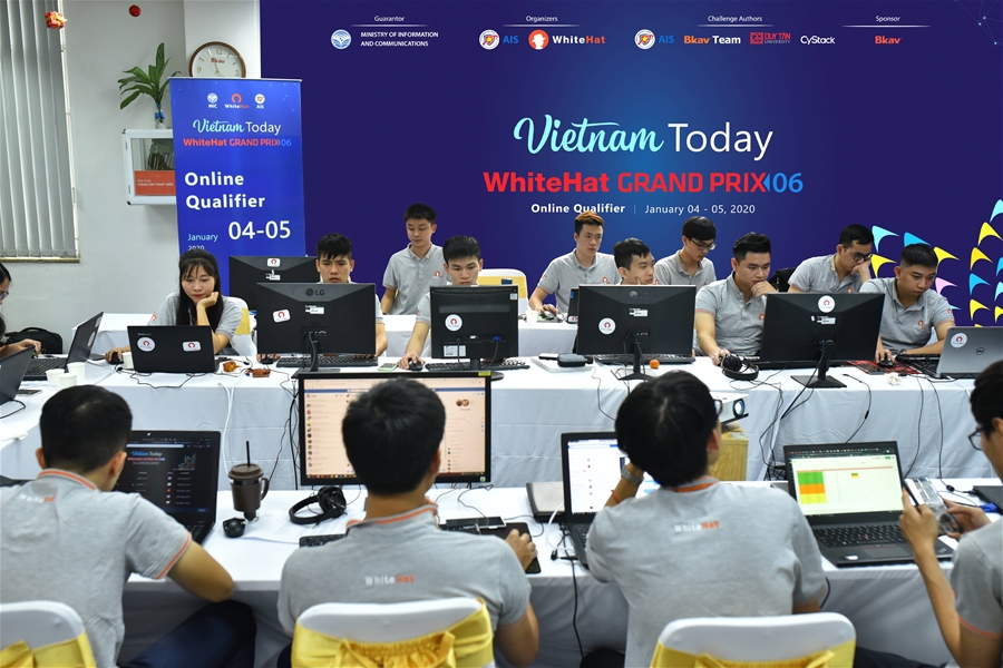 Đội thi của Việt Nam nằm trong Top 5 vòng Sơ khảo cuộc thi An toàn không gian mạng toàn cầu năm 2020
