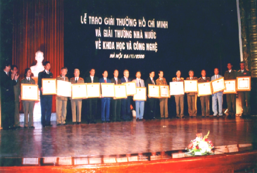 Các Giải thưởng Nhà nước về khoa học - công nghệ của ngành Cơ yếu Việt Nam
