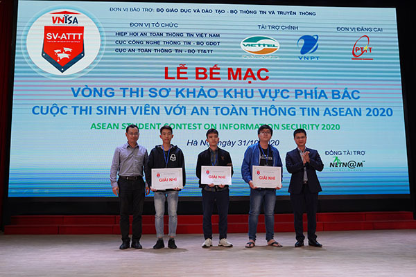 HCMUS.Twice vô địch vòng thi Sơ khảo cuộc thi Sinh viên với An toàn thông tin ASEAN 2020