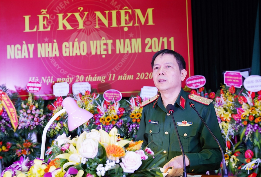 Học viện Kỹ thuật mật mã tổ chức Lễ Kỷ niệm ngày Nhà giáo Việt Nam