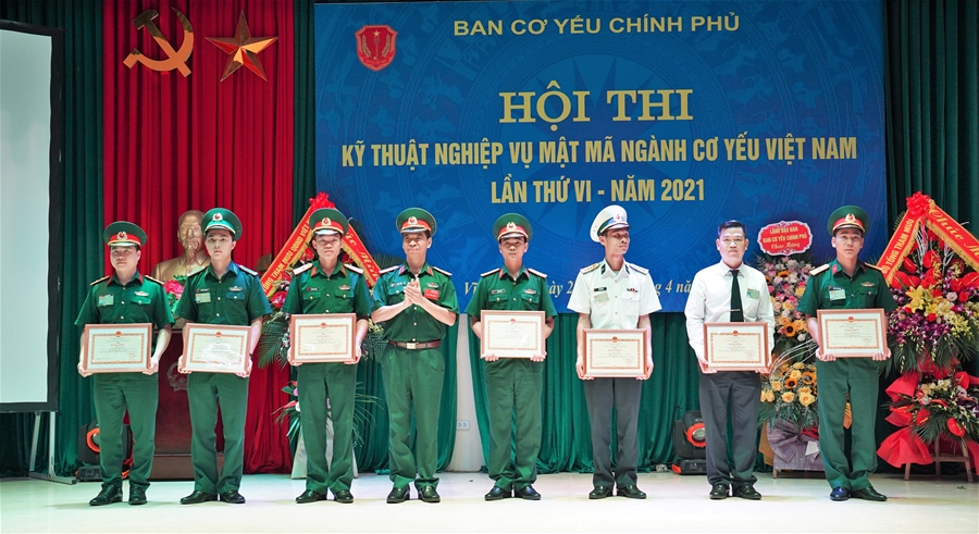 Hội thi Kỹ thuật nghiệp vụ mật mã Ngành Cơ yếu Việt Nam lần thứ VI 