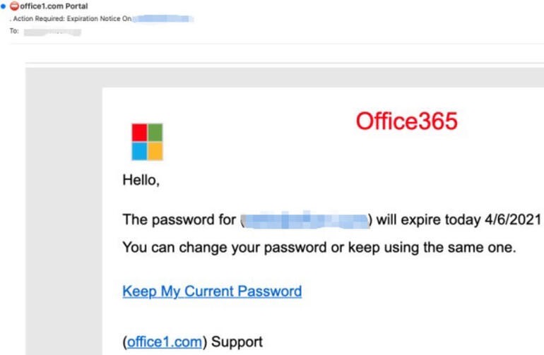 Giả mạo logo Microsoft để tấn công lừa đảo