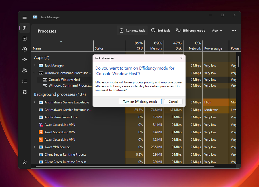 Khám phá giao diện mới của Task Manager trên Windows 11