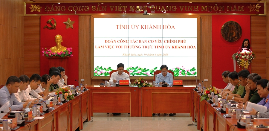 Đẩy mạnh công tác cơ yếu, bảo mật và an toàn thông tin tại Tỉnh ủy Bình Thuận, Ninh Thuận và Khánh Hòa