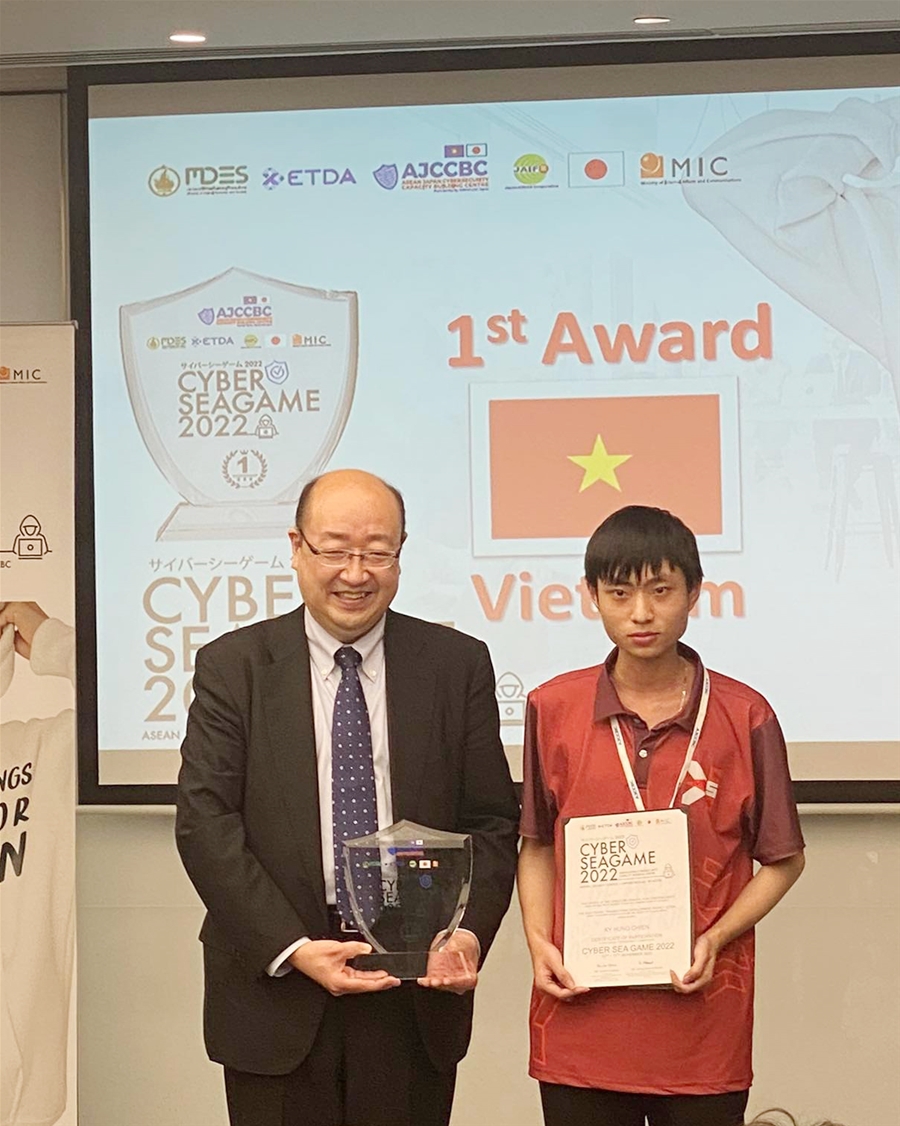 Học viện Kỹ thuật mật mã vô địch cuộc thi Cyber SEA Game 2022