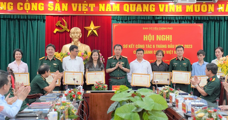 Sơ kết công tác 6 tháng đầu năm 2023 của ngành Cơ yếu Việt Nam