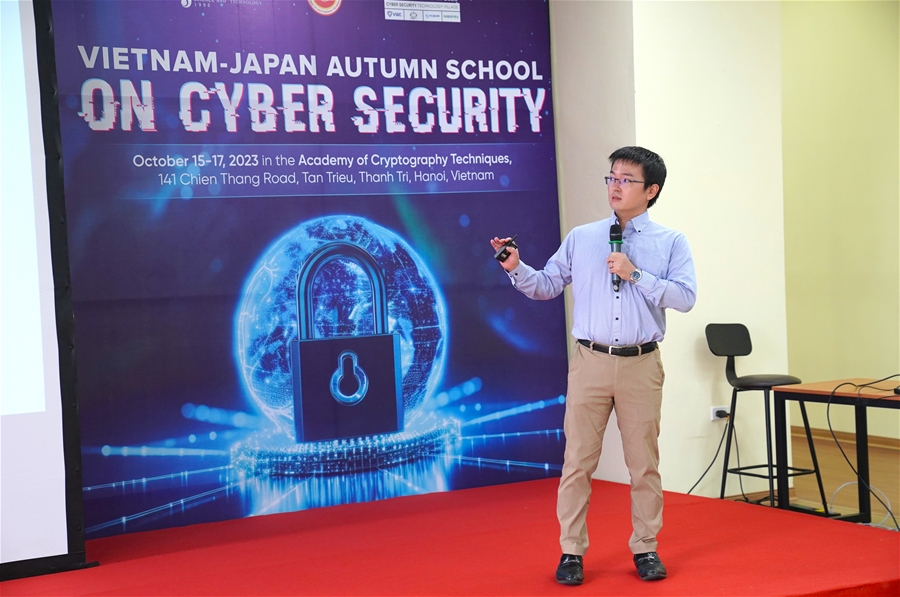 Trường thu Việt - Nhật về An ninh mạng năm 2023