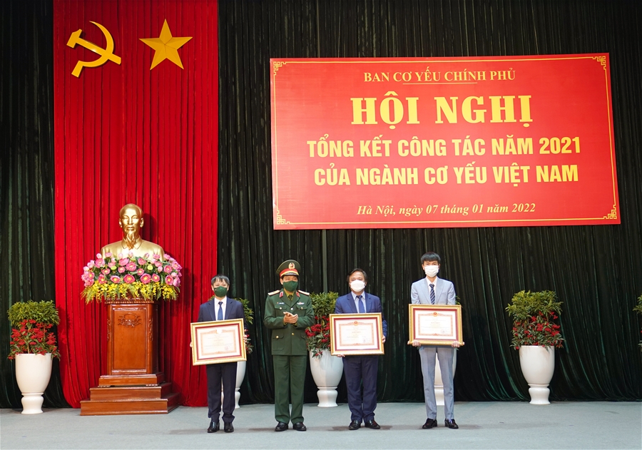 Ngành Cơ yếu Việt Nam tổng kết công tác năm 2021