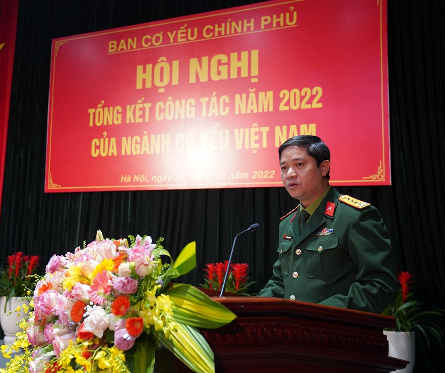 Ngành Cơ yếu Việt Nam tổng kết công tác năm 2022