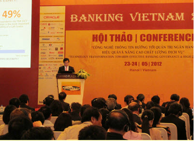 Banking Vietnam 2012 góp phần nâng cao chất lượng dịch vụ ngân hàng