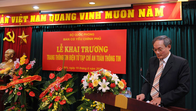 Ban Cơ yếu Chính phủ tổ chức Lễ khai trương Trang thông tin điện tử  Tạp chí An toàn thông tin