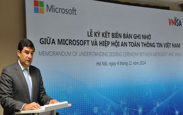 Ký kết thỏa thuận hợp tác giữa VNISA và Microsoft trong lĩnh vực an toàn thông tin tại Việt Nam
