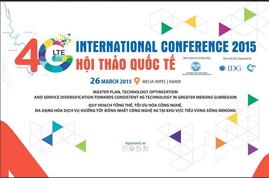 Hội thảo quốc tế 4G LTE tiểu vùng sông Mekong lần thứ nhất năm 2015