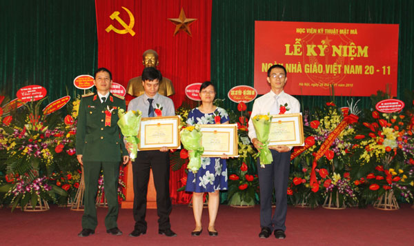 Học viện Kỹ thuật Mật mã kỷ niệm ngày nhà giáo Việt Nam