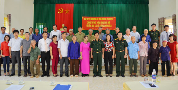 Ban Cơ yếu Chính phủ chung tay xây dựng nông thôn mới tại Yên Nguyên – Tuyên Quang