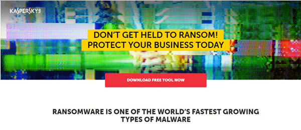 Kaspersky phát hành công cụ Anti-Ransomware cho doanh nghiệp