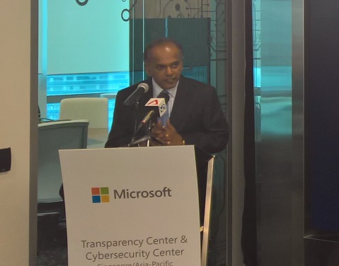 Microsoft ra mắt Trung tâm an toàn mạng tại Singapore