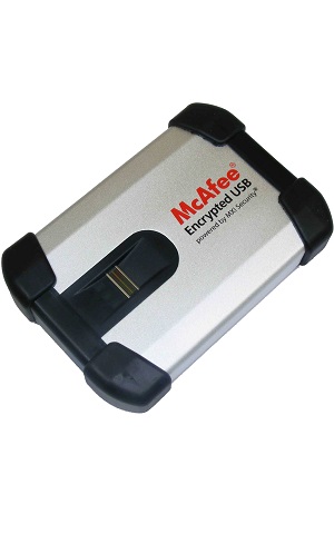 McAfee Encrypted USB