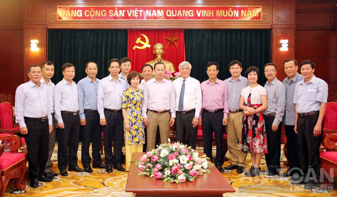 Đoàn công tác của ngành Cơ yếu Việt Nam đi thực tế tại tỉnh Sơn La