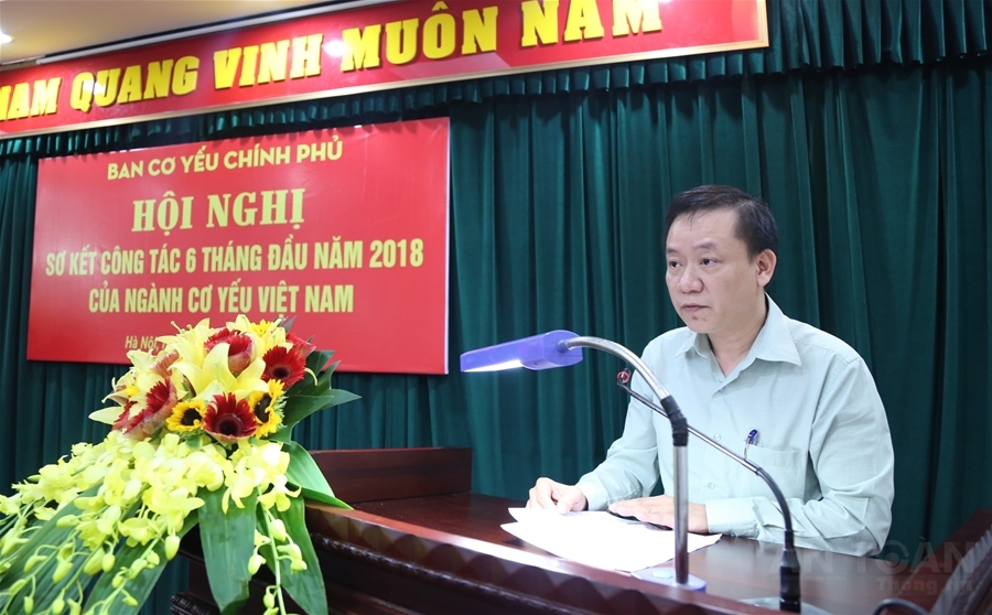 Sơ kết công tác 6 tháng đầu năm 2018 của Ngành Cơ yếu Việt Nam