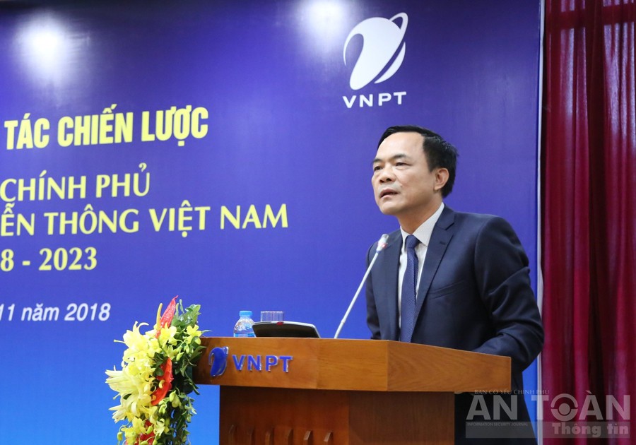 Lễ ký kết thỏa thuận hợp tác giữa Ban Cơ yếu Chính phủ và VNPT