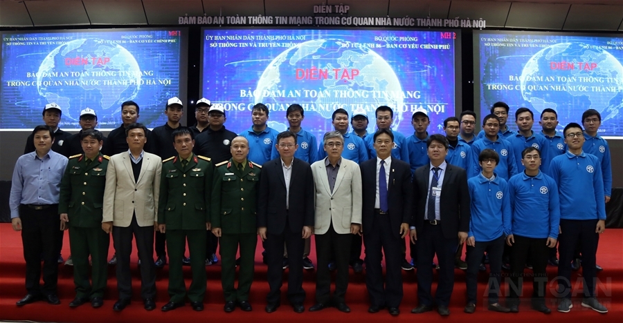 Hà Nội tổ chức diễn tập bảo đảm an toàn thông tin mạng trong cơ quan Nhà nước
