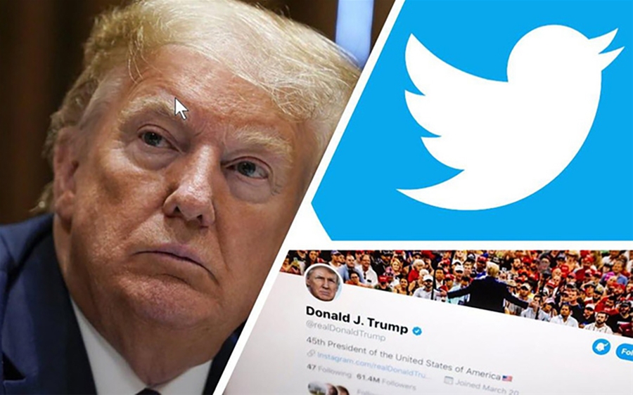 Twitter dán nhãn cảnh báo các bài đăng của Tổng thống Trump
