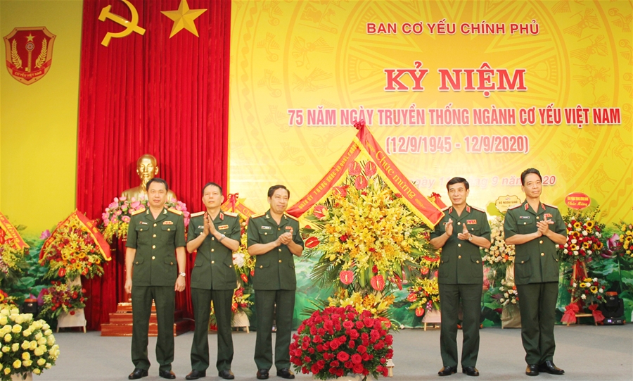Lễ kỷ niệm 75 năm Ngày truyền thống ngành Cơ yếu Việt Nam