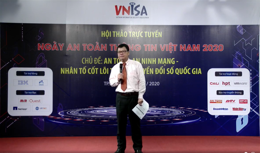 Hội thảo trực tuyến Ngày An toàn thông tin Việt Nam 2020 phía Nam