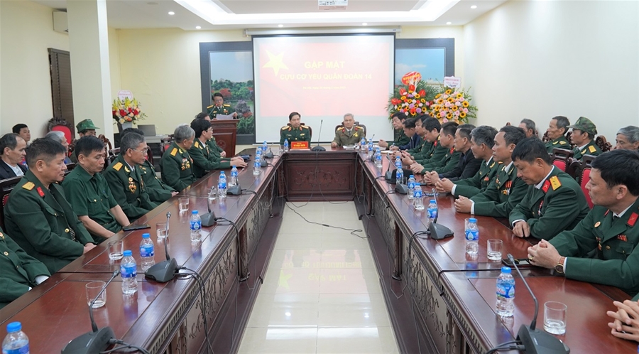 Ban Cơ yếu Chính phủ gặp mặt cán bộ cựu Cơ yếu Quân đoàn 14