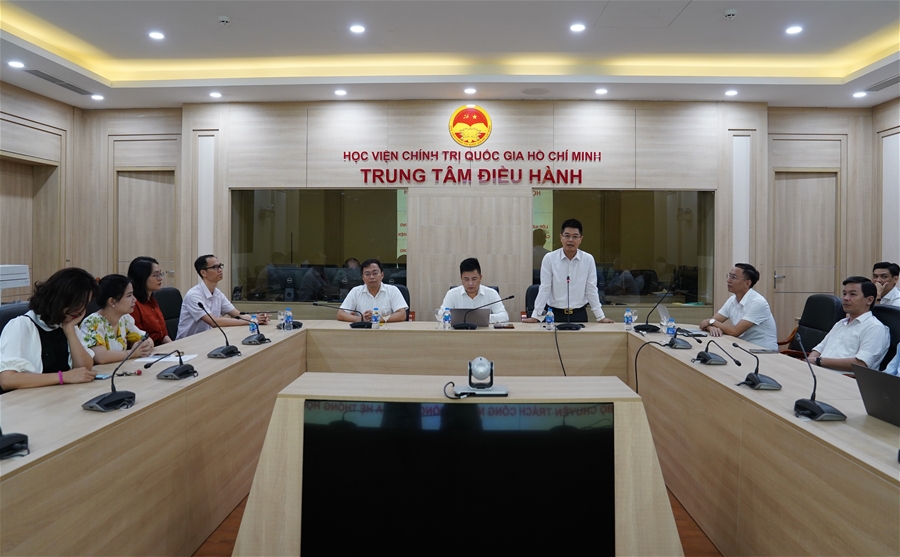 Nâng cao kỹ năng ứng dụng CNTT cho cán bộ chuyên trách CNTT trong Hệ thống Học viện Chính trị quốc gia Hồ Chí Minh